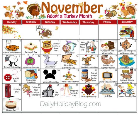 Weird Holidays ,November Origami Day, Kindness Calendar, National Holiday Calendar, November Images, Silly Holidays, Monthly Celebration, All The Months, National Day Calendar, November Activities