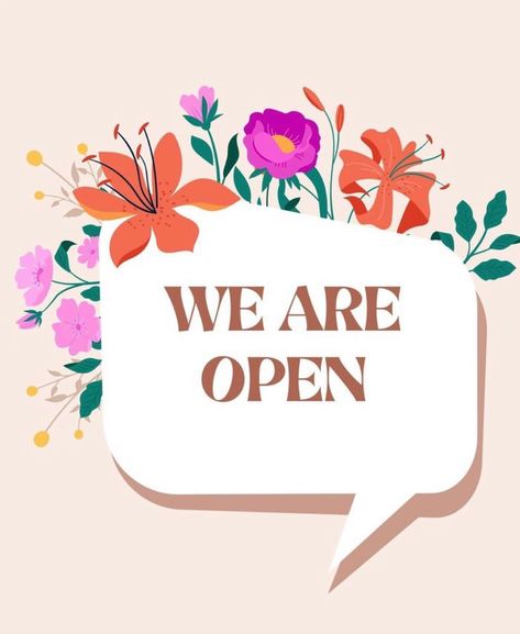 We are so excited to announce that we are officially open!! 💌 Check out our Linktree in our bio!! •••••••••• #smallbusiness #btxsalonandboutique #shopwithus #motheranddaughter #boutique #nowopen #shoponline #shopsmall #smallbusinesssupport #smalltown We Are Open For Business Posts, New Business Announcement, We Are Open For Business, Creek Design, Outfit Quotes, Crochet Business, Business Inspiration, Shop Ideas, Self Improvement Tips