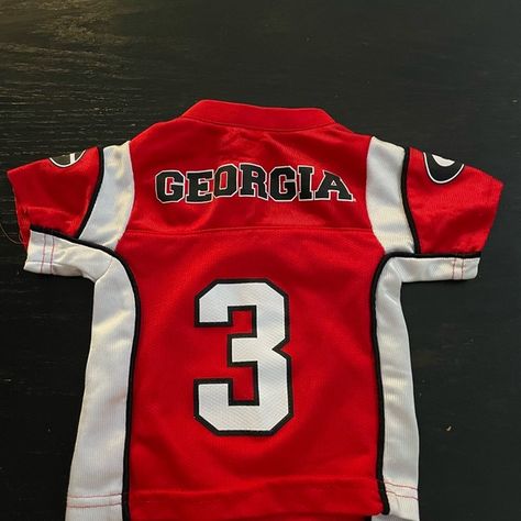 Uga game day baby jersey. Uga Game Day, Baby Games, Game Day, Georgia, Plus Fashion, Outfit Inspo, I Love, Jeans Shoes, Fashion Tips