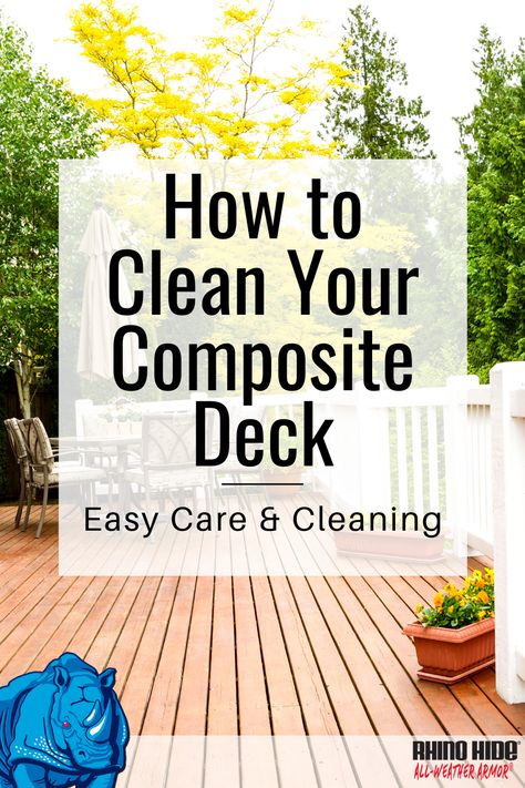 How To Clean A Deck, How To Clean Composite Decking, Cleaning Trex Decking, Cleaning Composite Decking, Composite Deck Cleaner, Maintenance Free Deck, Deck Cleaner, Deck Maintenance, How To Clean Bbq