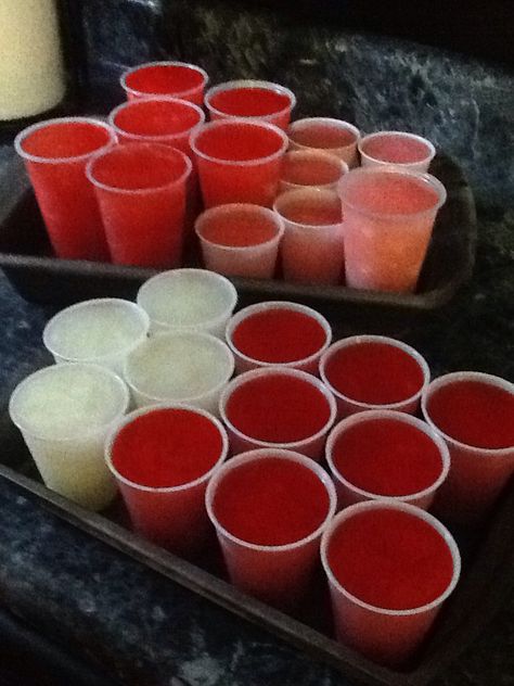 Dixie Cups / FROZEN CUPS / Cold Cup in Belfair on Carleton Drive "Baton Rouge" Freeze Cups, Frozen Cups, Frozen Guacamole, Dixie Cups, Frozen Juice, Summer Drink Recipes, Cold Cups, Juice Cup, Agua Fresca