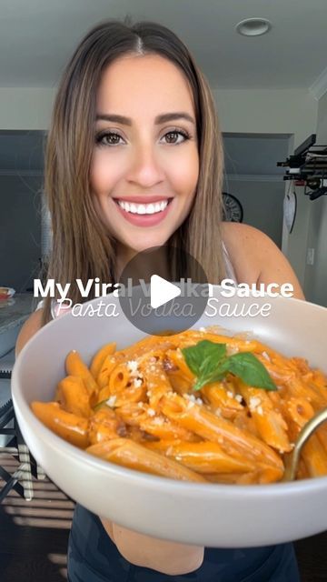 Caterina Cosentino | Easy, Quick & Family Recipes on Instagram: "Every time I try a different vodka sauce recipe… I always come back to mine! Recipe below♥️ 🥰
.
.
.
What you’ll need:
• 5oz pancetta 
• 3tbsp olive oil 
• 1 small yellow or white onion, diced 
• 4 garlic cloves, minced
• 1/4c vodka 
• 6oz tomato paste 
• 3c heavy cream 
• 1tsp salt
• 1-2tsp red pepper flakes (more for spicier, omit for not spicy)
• 1/4tsp pepper 
• 1/4c-1/2c pasta water (water your pasta cooked in) less for a thicker sauce, more for a more saucy sauce
• 1lb of pasta of your choice (I love rigatoni or penne)
• 1/2c grated/shredded parmesan cheese, more to top
• 2tbsp fresh Basil + more for garnish 
• 1 tbsp butter
🍝
How you’ll make it:
1. Put olive in a frying pan and fry pancetta until somewhat somewhat cri Red Sauce Pasta Recipes, Creamy Marinara Sauce, Cream Cheese Pasta Sauce, Quick Family Recipes, Vodka Sauce Recipe, Bruschetta Pasta, Vodka Sauce Pasta, Cream Cheese Pasta, I Always Come Back