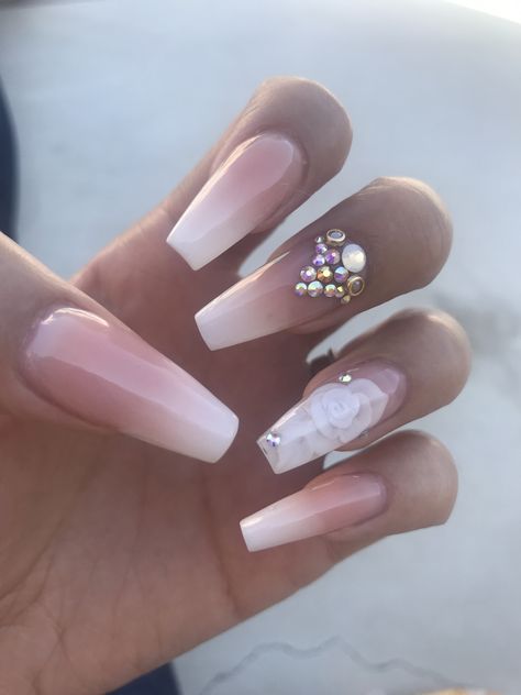 Baby boomer nail design Baby Boomer Nail, Makeup Anime, Baby Boomers Nails, Black Sesame Ice Cream, Cake Games, Rose Gold Nails, Nails Tumblr, Shellac Nails, Nails 2020