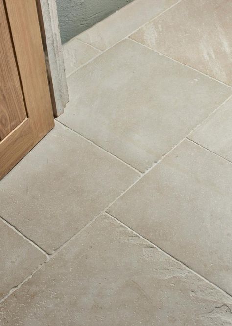 Bathroom Limestone, Limestone Bathroom Floor, Sandstone Tile, Cottage Flooring, Beach House Bathroom, Sandstone Tiles, Tiled Hallway, Indoor Tile, Natural Stone Flooring