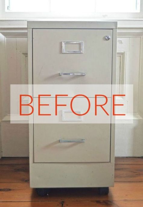 These organizer upcycles will completely wow you! Decorating File Cabinets, File Cabinet Redo, Dresser Top Organization Ideas, Dresser Top Organization, Desk Flip, Filing Cabinet Organization, Diy File Cabinet, File Cabinet Makeover, File Cabinet Desk