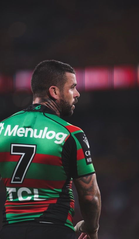 Adam Reynolds - South Sydney Rabbitohs Adam Reynolds, South Sydney Rabbitohs, Will Miss You, Rugby Players, Rugby League, Football Club, Miss You, Rugby, Reno