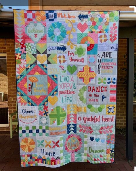 Sherri Noel on Instagram: “It always makes my heart happy to see what people make with my patterns. Valerie shared her beautiful Dear Daughter Quilt! She omitted the…” Finished Quilts, Dear Daughter, Happy Dance, Grateful Heart, Dance Life, Choose Happy, Make Time, Quilt Sewing, Quilt Blocks