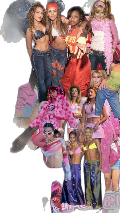 Y2k Outfits Party Theme, 2000s Mood Board, Y2k Pool Party, 2000s Theme Party Outfit, 2000s Outfits Party, 2000 Theme Party Outfits, Y2k Aesthetic Collage, Early 2000s Party Outfits, Y2k Outfits Party