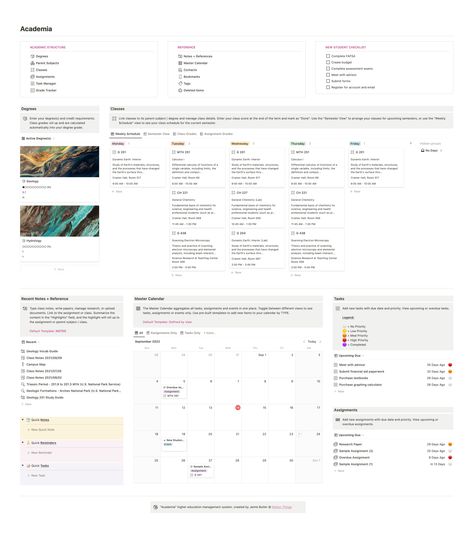 Academia - Academic Management System for Uni Notion For Law Students, Law School Notion Template, Notion Grade Tracker, Notion Academic Ideas, University Notion Template Free, Notion For University, Notion University Template, Pretty Notion, Notion For Students