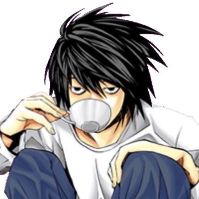 Chicas Punk Rock, L Icon, Notes Art, L Lawliet, Line Sticker, Art References, Pics Art, An Anime, Manga Drawing