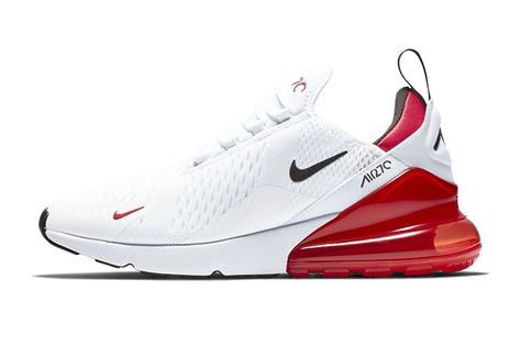 Nike Air Max 270 White Black University Red 1 Nike Air Max 270 Women Outfit, Nike Air Max 270 Women, Nike Air Max 270 White, Nike Sneakers Outfit, Nike Dresses, Nike Shoes Outfits, Nike Shoes Girls, Nike Shoes Air Max, Baskets Nike