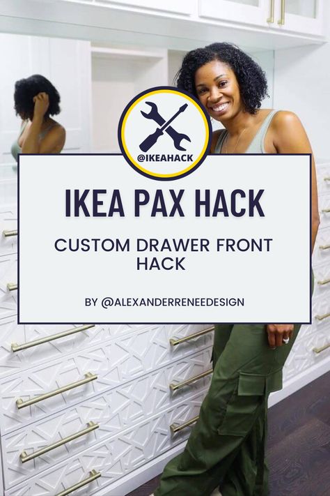 Pax System, Drawer System, Diy Ikea Hacks, Ikea Pax, Stationery Storage, Ikea Diy, Drawer Fronts, Ikea Hack, Instagram A