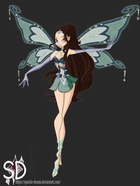 Fairy Goddess Art, Magic Winx Oc, Enchantix Oc, Winx Club Oc, Winx Enchantix, Winx Fairy, Earth Fairy, Fire Fairy, Scripting Ideas