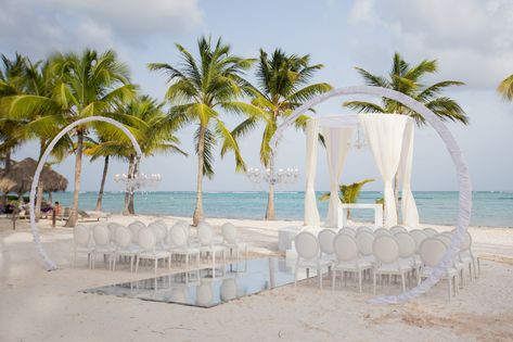 Secrets Cap Cana Wedding, Secrets Cap Cana, Ideas Matrimonio, Secrets Resorts, Beach Ceremony, Resort Wedding, Destination Weddings, Weeding, Dominican Republic