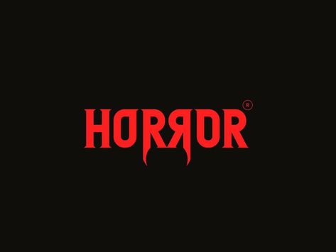 Horror Logo Design by designoexpo.com on Dribbble Horror Logo Design, Horror Logo, Halloween Logo, Vampire Kiss, Game Logo Design, Logo Design Typography, Horror Show, Title Design, Title Card