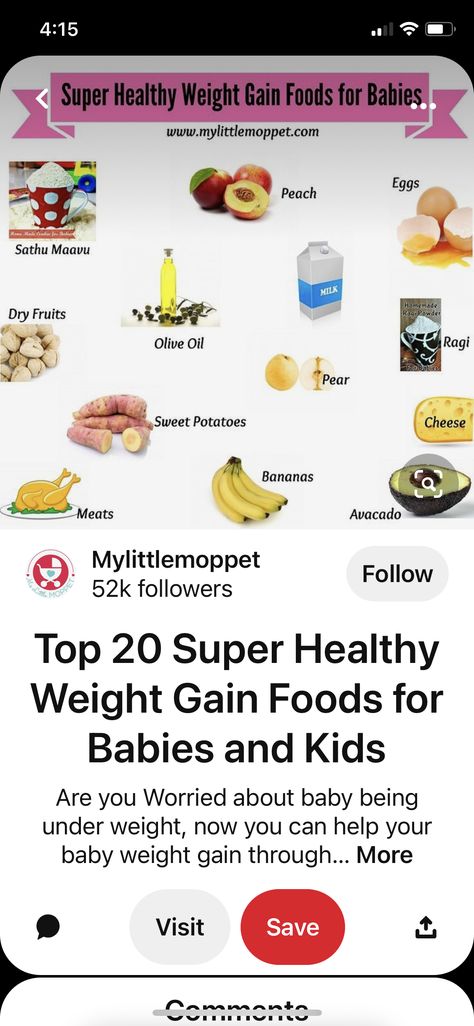 Weight Gaining Foods, Diet For Kids, Foods For Kids, Weight Gaining, Healthy Weight Gain Foods, Weight Gain Diet, Easy Baby Food Recipes, Grow Taller, Healthy Weight Gain