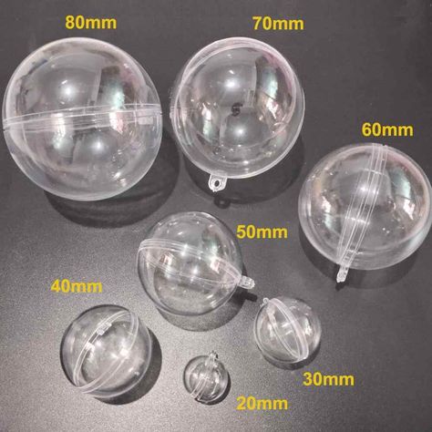 100pcs 12cm Acrylic Ball Clear Plastic Ball for Flower Preservation Container Candy Box Transparent Hollow Sphere Hanging Decor| | - AliExpress Ace Cosplay, Gift Boxes Decoration, Simple Wedding Decorations, Plastic Ball, Flower Preservation, Amazing Food Art, Christmas Tree Bows, Pop Up Event, Make A Gift