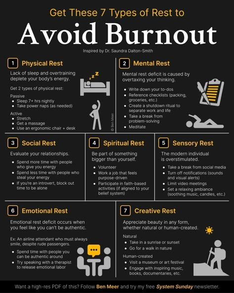 Burnout ￼ Avoid Burnout, Business Infographics, Getting A Massage, Self Care Bullet Journal, Books For Self Improvement, Personal Improvement, Get My Life Together, Skills To Learn, Leadership Skills