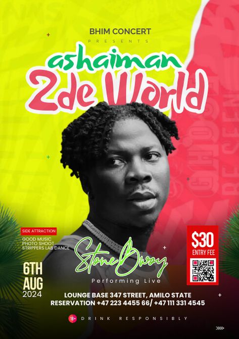 Concert / Live Performance Live Performance Poster, Kindle Book Cover, Party Flyers, Club Poster, Campaign Posters, Blog Header, Facebook Event, Album Cover Design, Live Performance