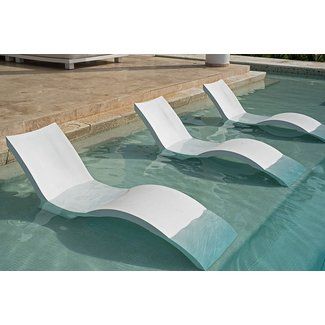 In Water Pool Lounge Chairs You'll Love in 2021 - VisualHunt Tanning Ledge Pool, Pool Warehouse, Swimming Pool Kits, Pool Chaise Lounge, Pool Tanning, Pool Chaise, Ledge Lounger, Above Ground Pool Liners, Living Pool