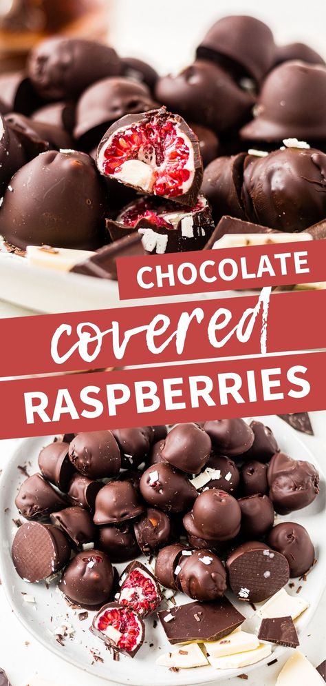 Chocolate Raspberry Bites, Tru Fru Strawberries Recipe, Copycat Tru Fru, Chocolate Dipped Raspberries, Chocolate Berry Bites, How To Make Tru Fru At Home, Chocolate Covered Raspberries Recipe, Frozen Chocolate Raspberries, Tru Fruit Recipe