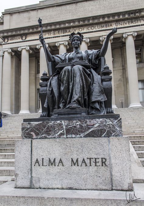 Alma Mater at Columbia University Columbia University Campus, Columbia University Acceptance Letter, University Of Columbia, Columbia University Aesthetic, Columbia Aesthetic, Columbia Uni, Columbia Law School, Columbia Law, University Students Life