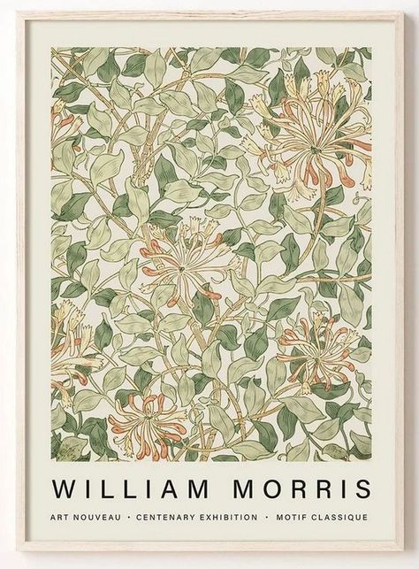 William Morris Patterns, William Morris Art, William Morris Designs, Art Exhibition Posters, Poster Store, Arts Crafts Style, Keith Haring, Vintage Birds, Exhibition Poster