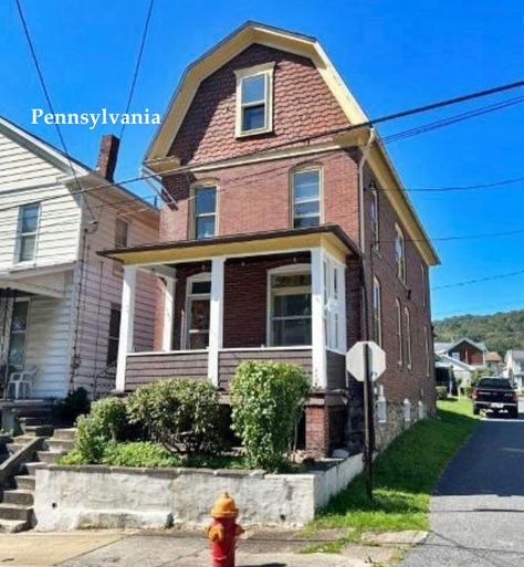 Very Nice Clean, Tidy and Cheap House in Pennsylvania $55K - Old Houses Under $50K Cheap House, Shotgun House, Cheap Houses, Corner Lot, Back Deck, Pocket Doors, Eat In Kitchen, West End, Virtual Tour