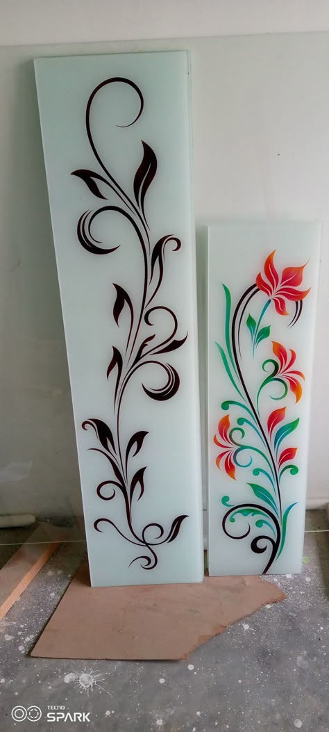 Colour Etching Glass Design, Kodi Design, Etching Designs, Glass Etching Designs, Window Glass Design, Etched Glass Door, Marble Flooring Design, Phone Lock Screen Wallpaper, Back Painted Glass