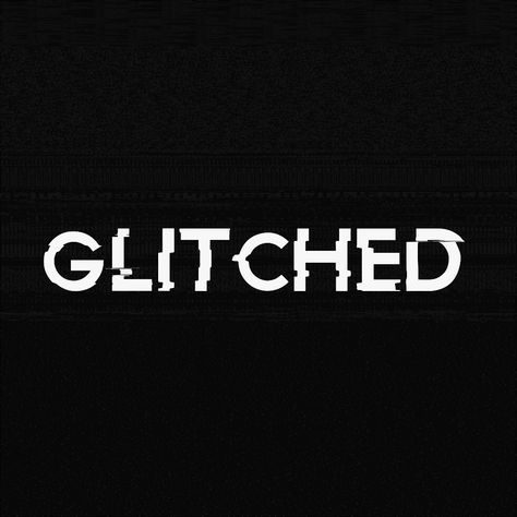 Glitched Font on Behance Glitch Pattern, Glitch Font, Glitch Text, Text Logo Design, Furniture Logo, Typography Layout, Graphic Design Trends, Glitch Art, Retro Font