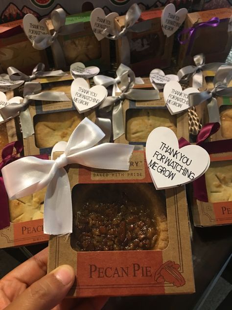 Mini Pie Party Favors, Mini Pie Favors, Pie Favors, Resident Appreciation, Pie Gifts, Mini Pecan Pies, Pie Party, Mini Pie, Mini Apple Pies