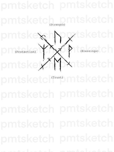 Men’s Symbol Tattoos, Small Vikings Tattoo, Unfinished Tattoo Ideas, Ruins Tattoo Symbols, Nordic Words Tattoo, Modern Tattoo For Men, Viking Star Tattoo, Small Rune Tattoos, Viking Axes Tattoos