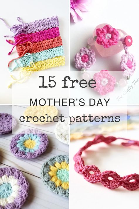 All Free Crochet Patterns for Mother's Day Explore my collection of quick and easy crochet patterns tailored for every kind of mom - whether she adores books, savours her coffee ☕, follows fashion trends, or treasures moments of relaxation.rnFrom charming bookmarks to chic coffee cozies, playful accessories, and soothing washcloths, there’s a heartfelt creation for every beloved mother! Let's extend our gratitude to these talented designers and celebrate the magic of Mother’s Day together! 💐 Quick And Easy Crochet Patterns, Easy Free Crochet Patterns, All Free Crochet Patterns, Crochet Projects To Sell, Coffee Cozies, Fast Crochet, Crochet Cup Cozy, Crochet Sun Hat, Womens Crochet Patterns