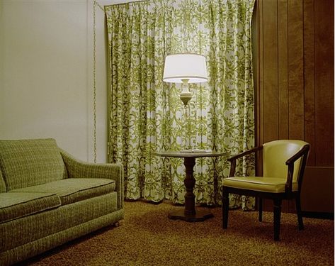 1970s Living Room, Thomas Ruff, American Pastoral, Simple Furniture, Wes Anderson, Wood Panel Walls, Photo Vintage, White Bird, Living Room Inspiration