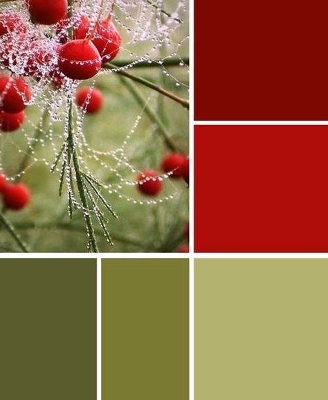 color scheme red door sage green | color scheme Archives - Elegant Wedding Ideas and Elegant Weddings ... Red And Sage Green Aesthetic, Green And Red Moodboard, Red Green White Color Palette, Salsa Aesthetic, Olive Green Kitchen, Green Kitchen Walls, Red Accent Wall, Design Seed, Comfy Office