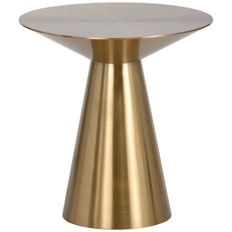 Stainless Steel Side Table, Nordic Coffee Table, Modern Italian Design, Gold Side Table, Contemporary End Tables, Coffee Table Size, Side Table Decor, Gold Bedroom, High Fashion Home