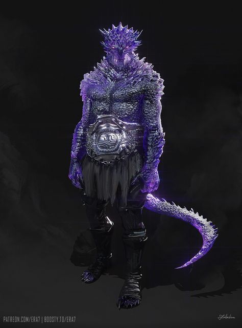 Purple Dragonborn, Amethyst Dragonborn, Crystal Dragonborn, Gem Dragonborn, Dragonborn Rogue, Dragon Person, Humanoid Dragon, Barbarian Dnd, Dnd Dragonborn