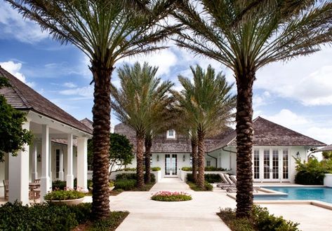 Windsor Florida, Florida Architecture, Georgiana Design, British Colonial Architecture, Coastal Exterior, Caribbean Homes, Beachfront House, Coastal Beach House, Beachfront Home