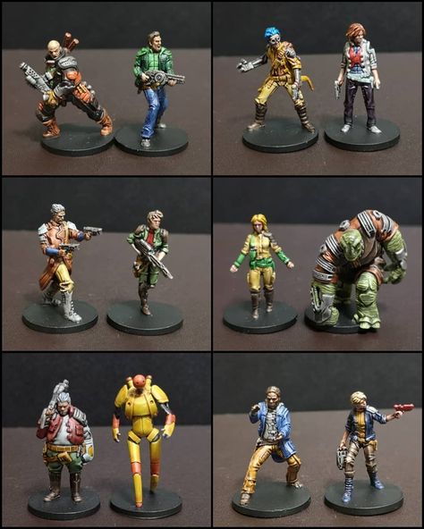 Crucium Giger's Miniatures Blog: Core Space: Crews of the Poseidon, Yamato and Skylark Stargrave Miniatures, Cyberpunk Miniatures, Dnd Minis, Sci Fi Miniatures, Miniature Stuff, Painting Miniatures, Astra Militarum, 28mm Miniatures, Sci Fi Models