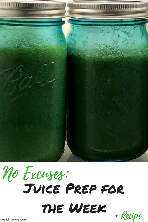 No Excuses: Juice Prep for the Week and Recipe - amidlifewife.com Juice For Health, Juicing For Beginners, Feeling Sluggish, Kids Juice, Juice Cleanse Recipes, No Energy, Smoothie Cleanse, Healthy Juice Recipes, Cleanse Recipes