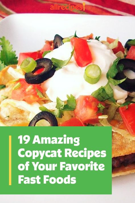 Copycat Restaurant Recipes Chinese, Copycat Fast Food, Copycat Breakfast, Copycat Mcdonalds, Best Copycat Recipes, Applebees Copycat Recipes, Mcdonalds Recipes, Fast Food Recipes, Copycat Food