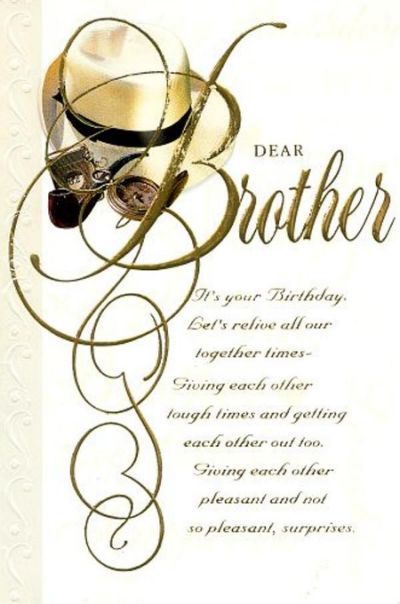 Pin by BRENDA CHRISTMAS on BROTHER Dua For Brother, Birthday Quotes For Brother, Happy Birthday Brother From Sister, Happy Birthday Big Brother, Quotes For Brother, Happy Birthday Funny Humorous, Brother Sister Love Quotes, Brother Birthday Quotes, Happy Birthday In Heaven