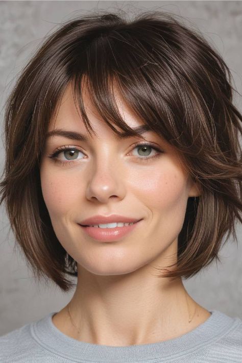 40 Best Hairstyles and Haircuts for Long Faces (2024) Short Hair Style For Long Face And Big Nose, Best Short Haircuts For Long Faces, Short Hair On Long Face Shape, Short Hairstyle For Long Face Girl, Long Narrow Face Hairstyles, Bob Haircut For Long Face, Hairstyles For Women With Long Faces, Haircut For Narrow Face, Short Hairstyles For Long Face