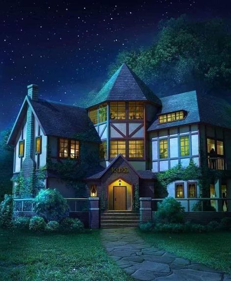 Anime Houses, Anime House, Episode Interactive, Anime Places, Episode Interactive Backgrounds, Gacha Backgrounds, Episode Backgrounds, Scenery Background, Fantasy House