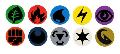 Button Designs - Pokemon TCG Energy Symbols by ~bagleopard on deviantART Pokemon Energy Symbols, Pokemon Type Symbols, Pokemon Symbols, All Pokemon Types, Plant Pokemon, Buttons Ideas, Pokemon Logo, Earth Symbols, Energy Symbols