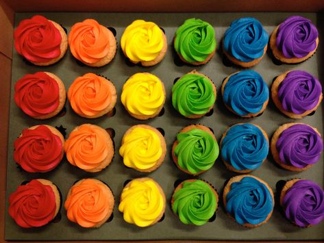 Healthy Kids Party Food, Easy Kids Party, Rainbow Parties, Simple Birthday Decorations, Rainbow Cupcakes, Rainbow Food, Kids Birthday Themes, Kids Party Food, Baby Boy 1st Birthday