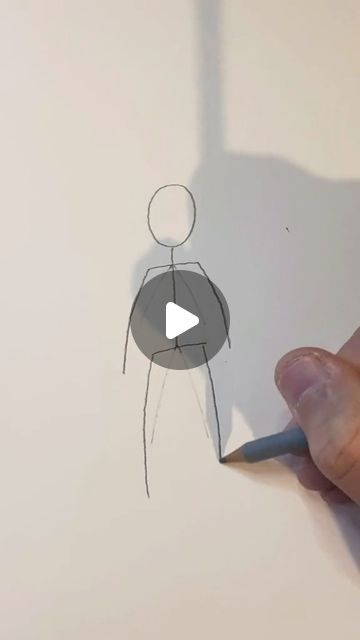 Shane Burke on Instagram: "It’s easy when you have somebody show you how!  Make sure to sign up for the waiting list to get a discount and an email when my master MasterCourse is open for registration!  Click the link in my bio!  #drawingtips #stickmandrawing #drawinglessons #artclass #draw the #easyway" Drawing A Person Easy, Drawing Ideas Step By Step Easy, How To Easy Drawings, Art Sketches For Beginners Step By Step, Easy Human Sketches For Beginners, How To Draw Human Figures Easy, Easy Person Drawing Simple, Step By Step Sketches For Beginners, Act Of Kindness Drawing