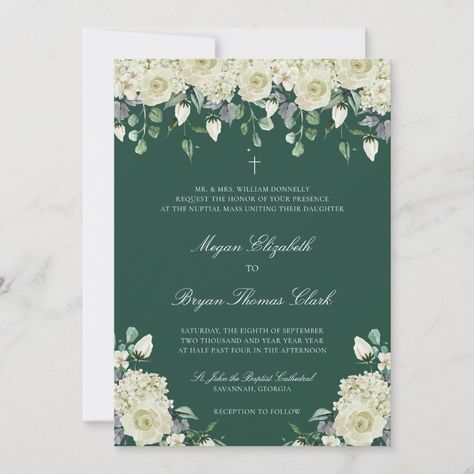 Wedding Card Design Christian, Christian Wedding Cards Design, Christian Wedding Cards Invitations, Christian Wedding Invitation Card Design, Wedding Card Christian, Christian Wedding Invitation Wording, Christian Wedding Invitation, Catholic Wedding Invitations, Megan White