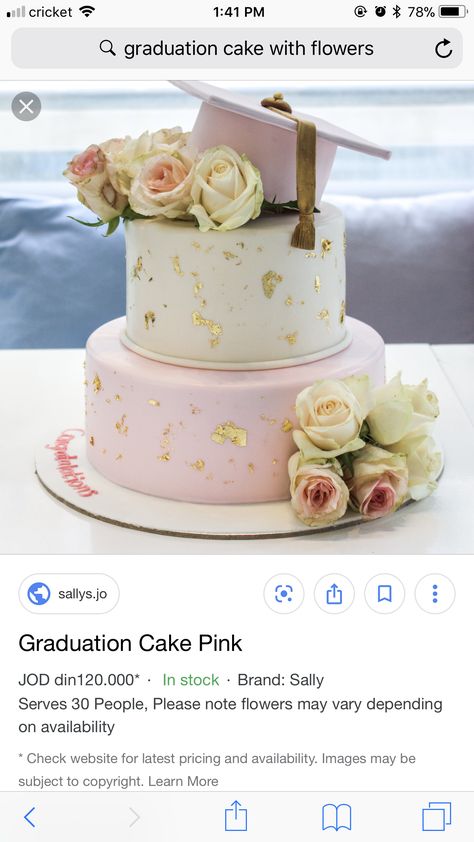 Pink And Gold Graduation Cake, Masters Graduation Cake, Pastel Graduation Party, Girl Graduation Cake, Grad Cake Ideas, Grad Party Cake, Prom Cake, College Graduation Cakes, Grad Cakes