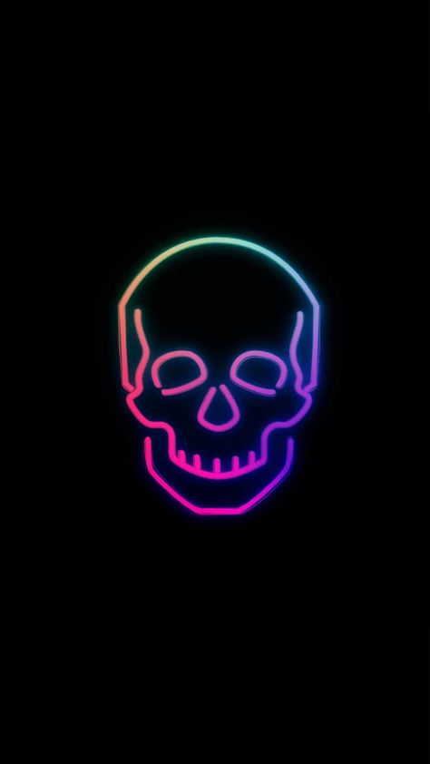 Skeleton Iphone Wallpaper, Skull Iphone Wallpaper, Simple Tshirt Design, Artsy Wallpaper, Skeleton Iphone, Iphone Wallpapers Hd, Neon Skull, Imprimibles Halloween, Skull Icon